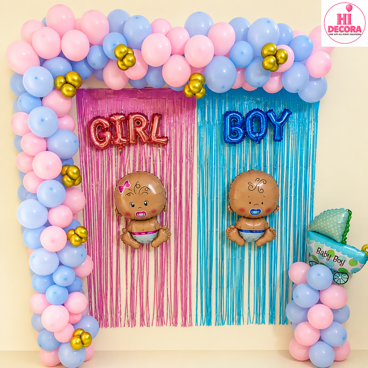 Boy Or Girl Baby Shower Decor 