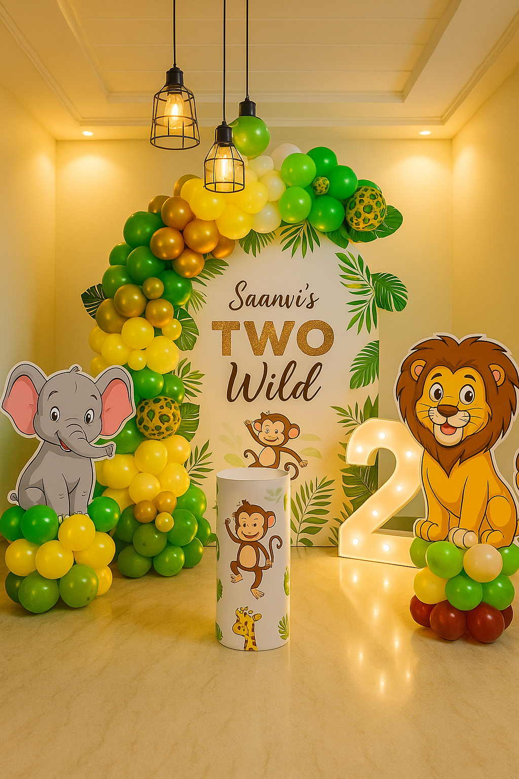 Jungle Theme Backdrop 